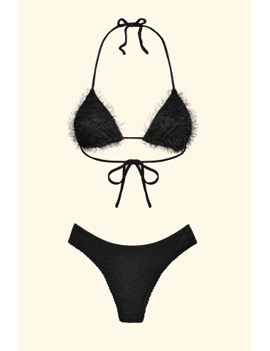 Effek - bikini triangolo con slip culotte fissa