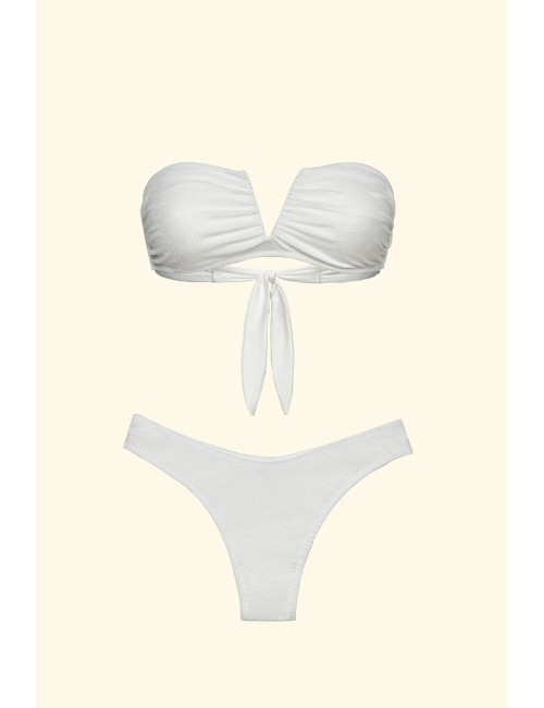 Effek - bikini fascia a v con slip americano fisso