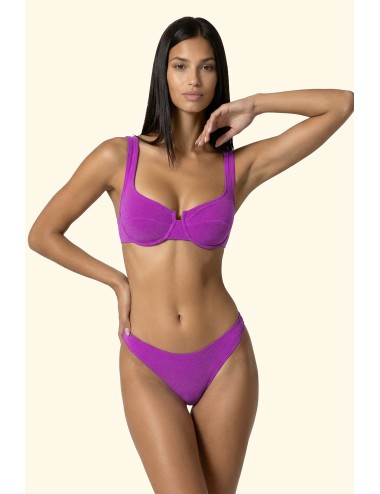 Effek - bikini ferretto con slip brasiliano fisso