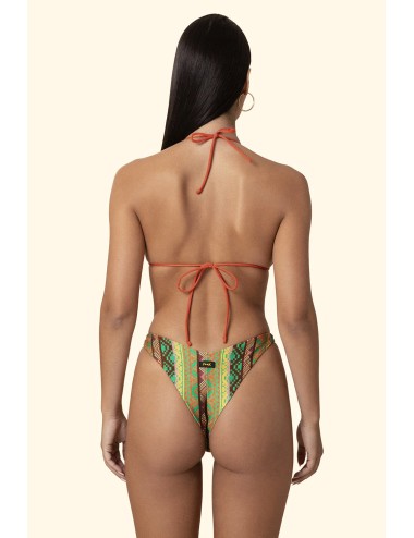 Effek - donna bikini fk lycra lucida fantasia etnica pizzo fk26-sw0200x11