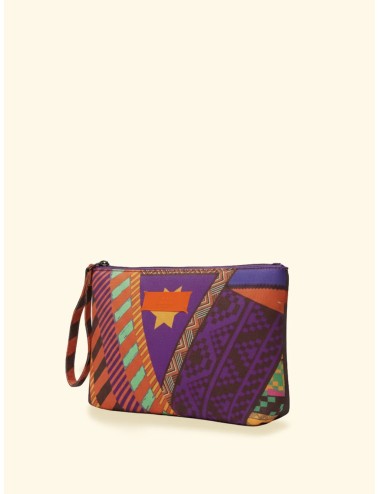 Effek - donna mini pochette fk tessuto fantasia etnica fk26-sw0130x11