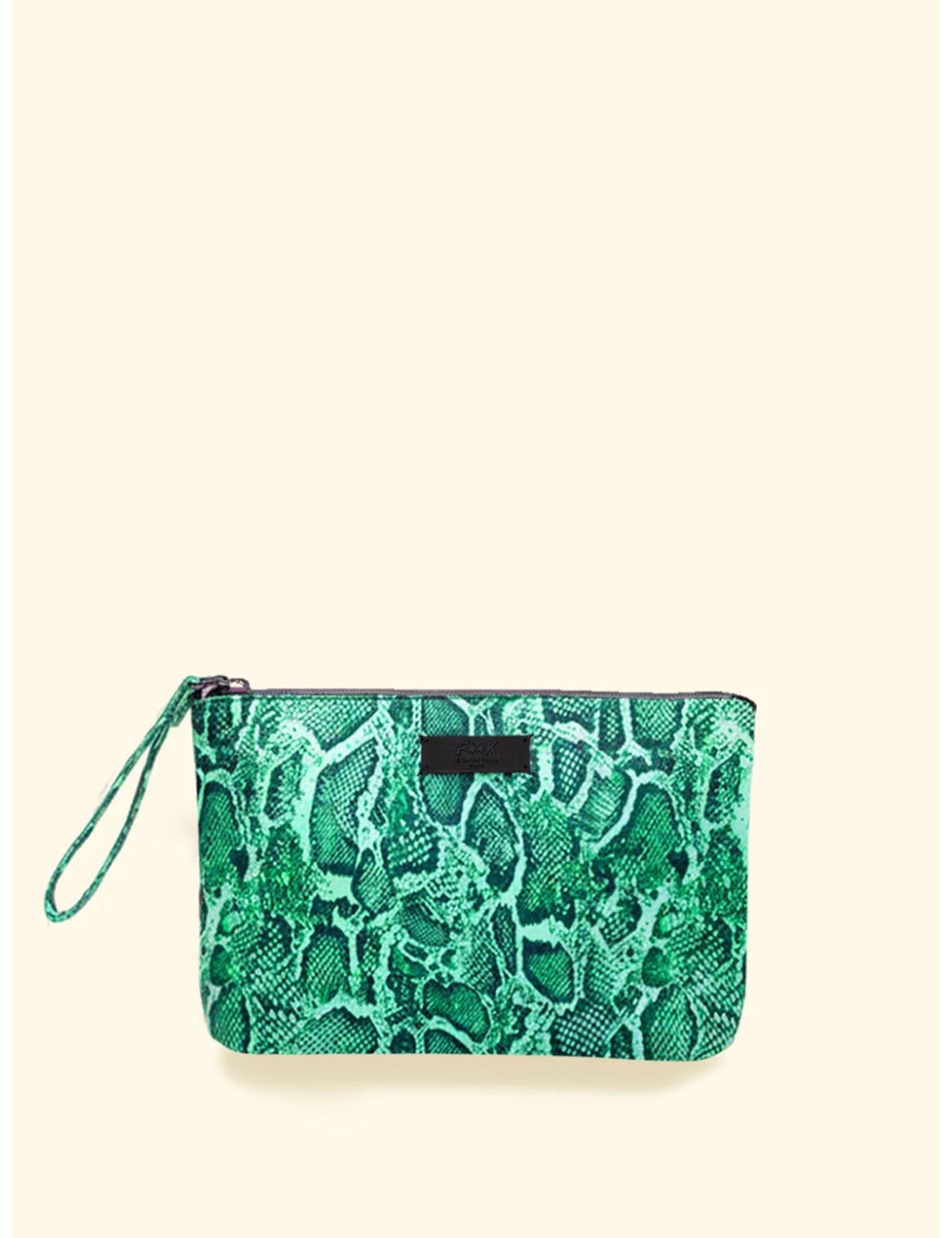 Effek - donna mini pochette fk fantasia snake verde fk26-sw0130x04