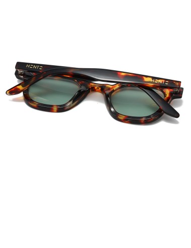 Honto - occhiali unisex tartaruga verde bram-c01
