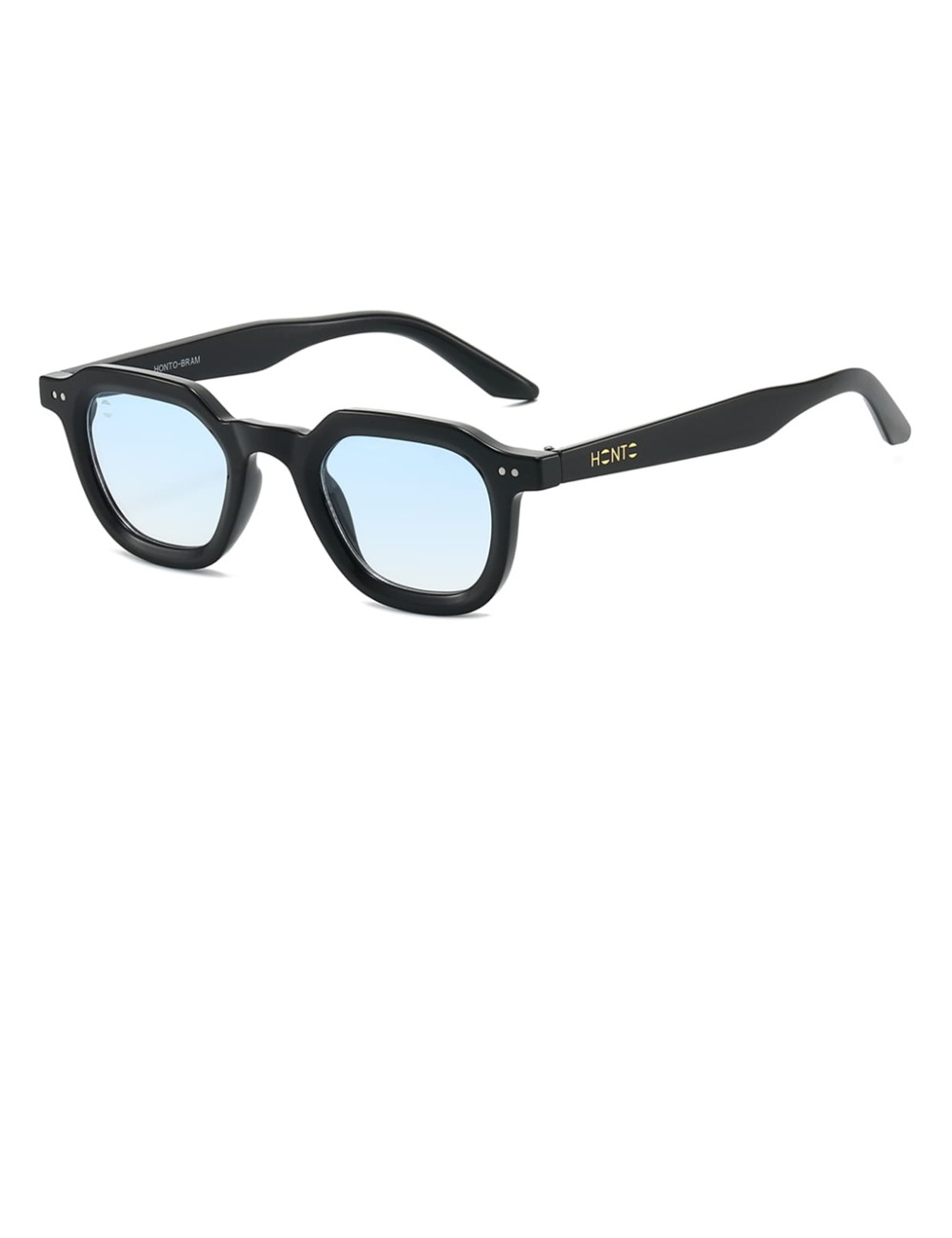Honto - occhiali unisex nero blu bram-c04