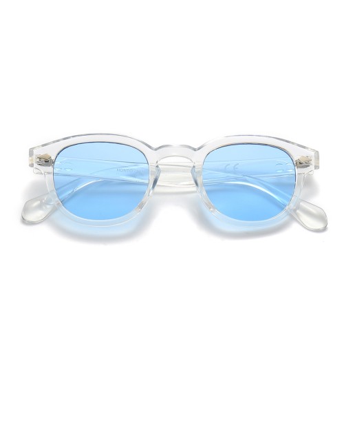 Honto - occhiali unisex trasparente blu  james c14 t/b
