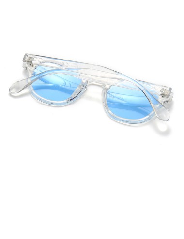 Honto - occhiali unisex trasparente blu  james c14 t/b