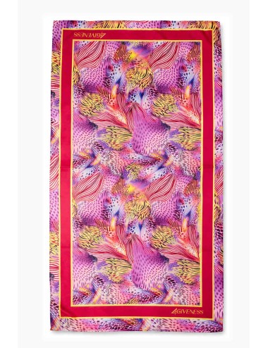 Donna telo mare 4giveness microfibra pink butterfly multicolor 126wacte5790 200