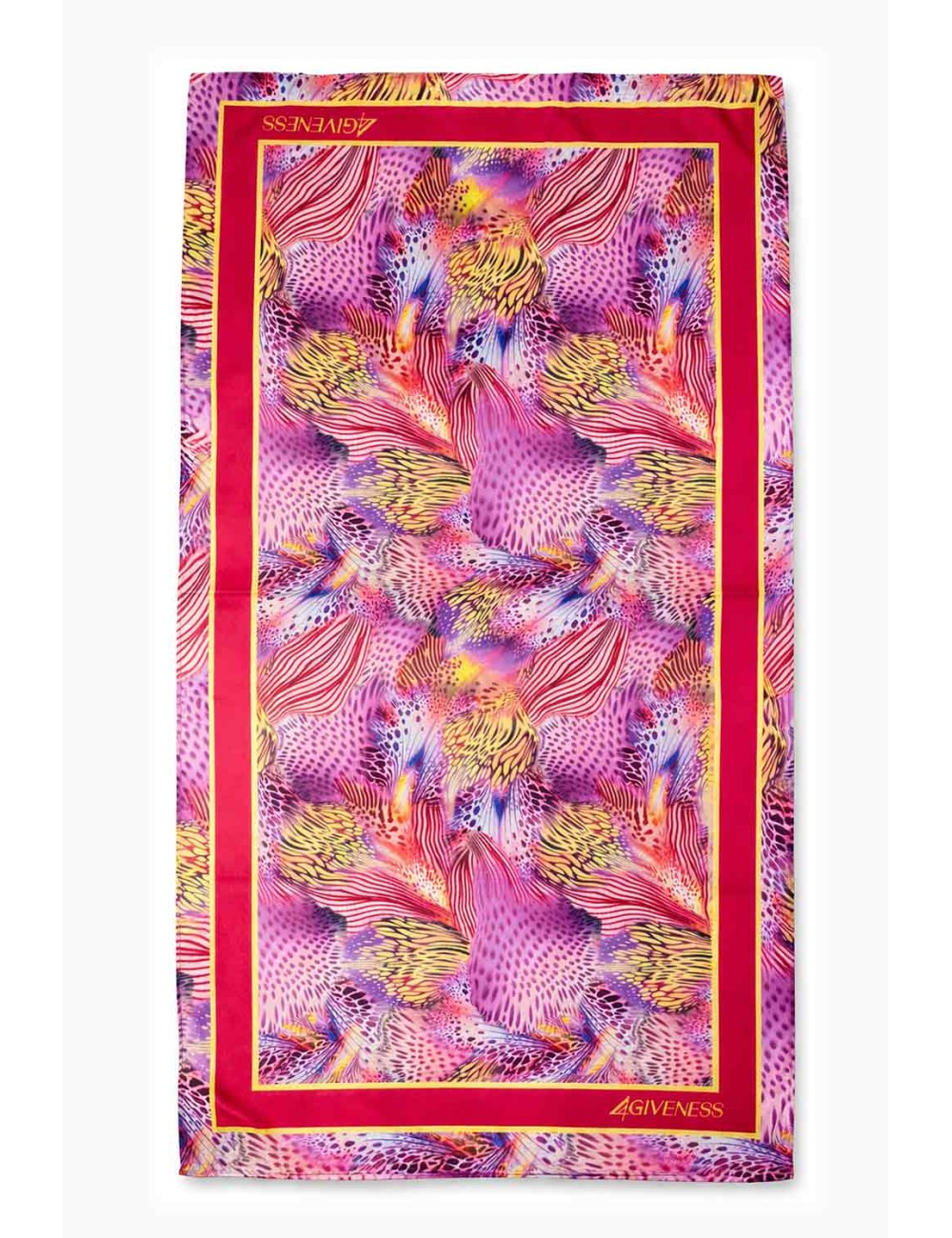 Donna telo mare 4giveness microfibra pink butterfly multicolor 126wacte5790 200