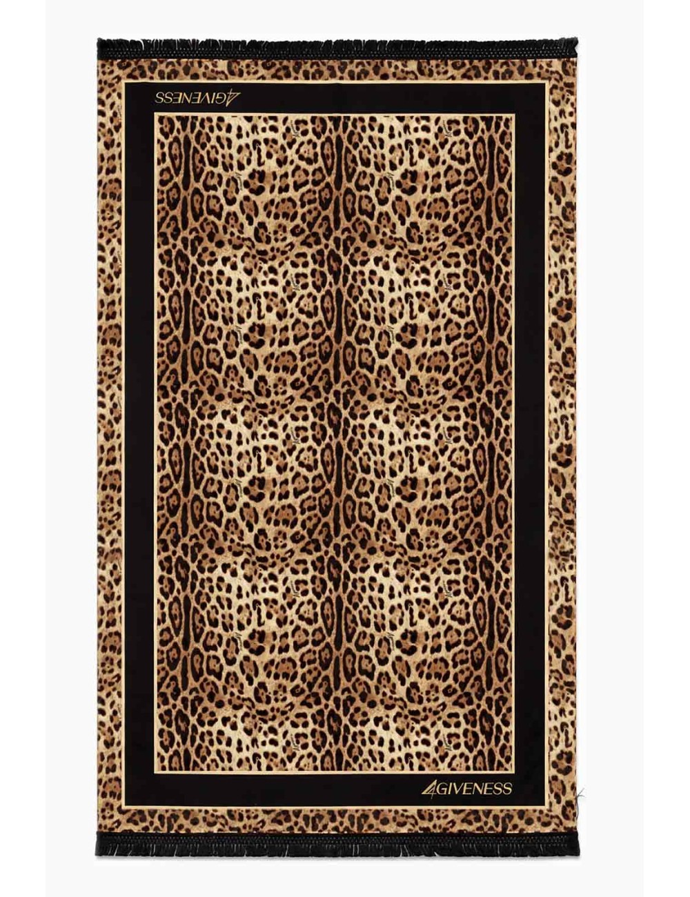 Donna telo mare 4giveness microfibra leopard resort marrone 126wacte5922 200