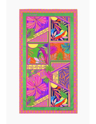 Donna telo mare 4giveness microfibra pop foulard multicolor 126wacte5786 200
