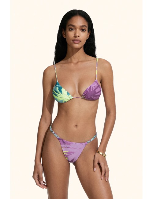 Mefui - donna bikini me fui triangolo lycra lucida slip fantasy mf26-sw0821x50