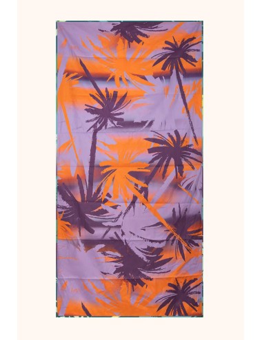 Mefui - donna telo mare me fui microfibra fantasia tropicale reverse ma26-sw0150x44
