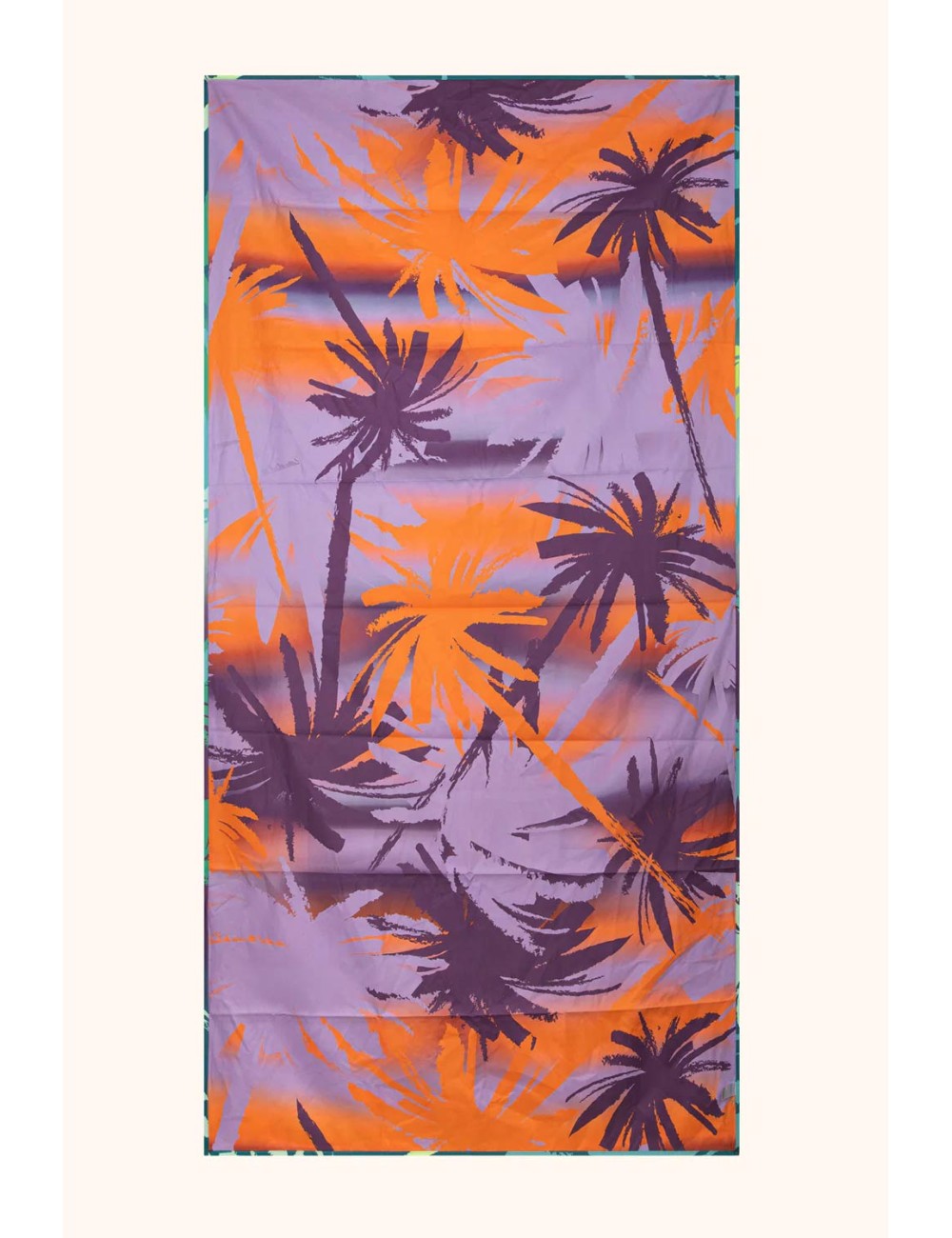 Mefui - donna telo mare me fui microfibra fantasia tropicale reverse ma26-sw0150x44