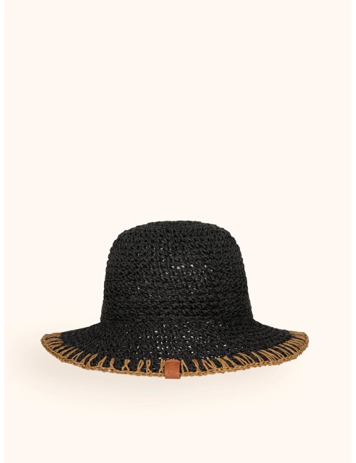 Mefui - donna cappello me fui paglia nerotesa media ma26-sw0200bk