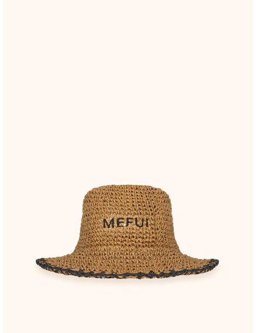 Mefui - donna cappello me fui paglia light brown tesa media  ma26-sw0200lb