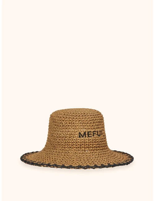 Mefui - donna cappello me fui paglia light brown tesa media  ma26-sw0200lb