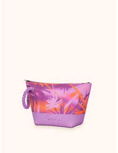 Mefui - donna pochette me fui fantasia tropicale purple zip laccetto ma26-sw0010x41