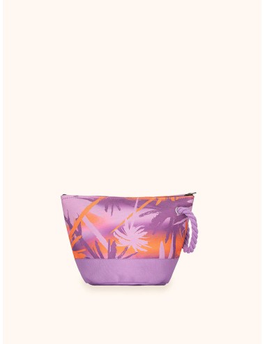 Mefui - donna pochette me fui fantasia tropicale purple zip laccetto ma26-sw0010x41