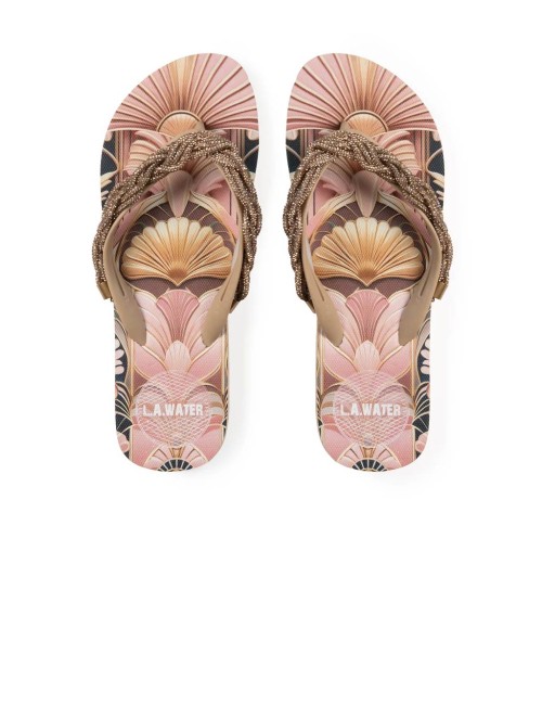 Donna infradito l.a. water liberty nude gioiello intrecciato 62200e