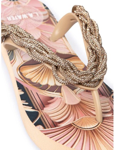 Donna infradito l.a. water liberty nude gioiello intrecciato 62200e