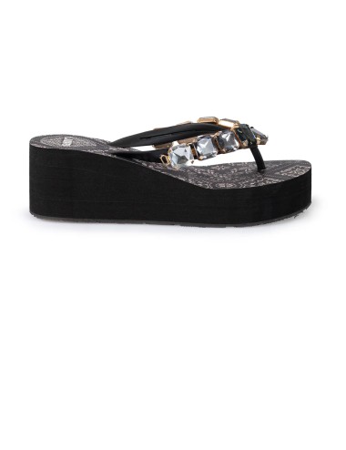 Donna infradito l.a. water zeppa maiolica pietre geometriche 42048b