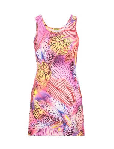 Bimba abito canotta 4giveness butterfly jersey multicolor 4-16 anni