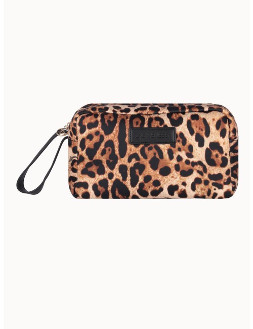 Beauty case 4giveness small con manico pochette leopardata4GivenessPassioni Boutique