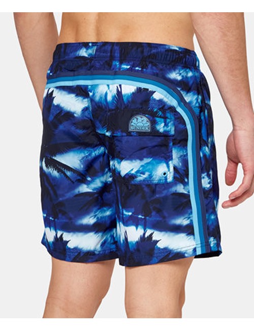Boxer medio vita elastica m505bdrt3dt 007dt stampa navy dtSundekPassioni Boutique