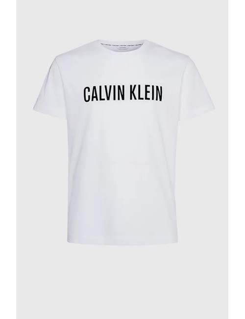 Ck - t-shirt da mare - intense power km0km00836-ycd classic whiteCalvin Klein UomoPassioni Boutique
