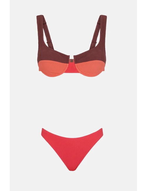 Mefui - bikini con ferretto e slip americano guarda pampa mf23-0381uMefuiPassioni Boutique