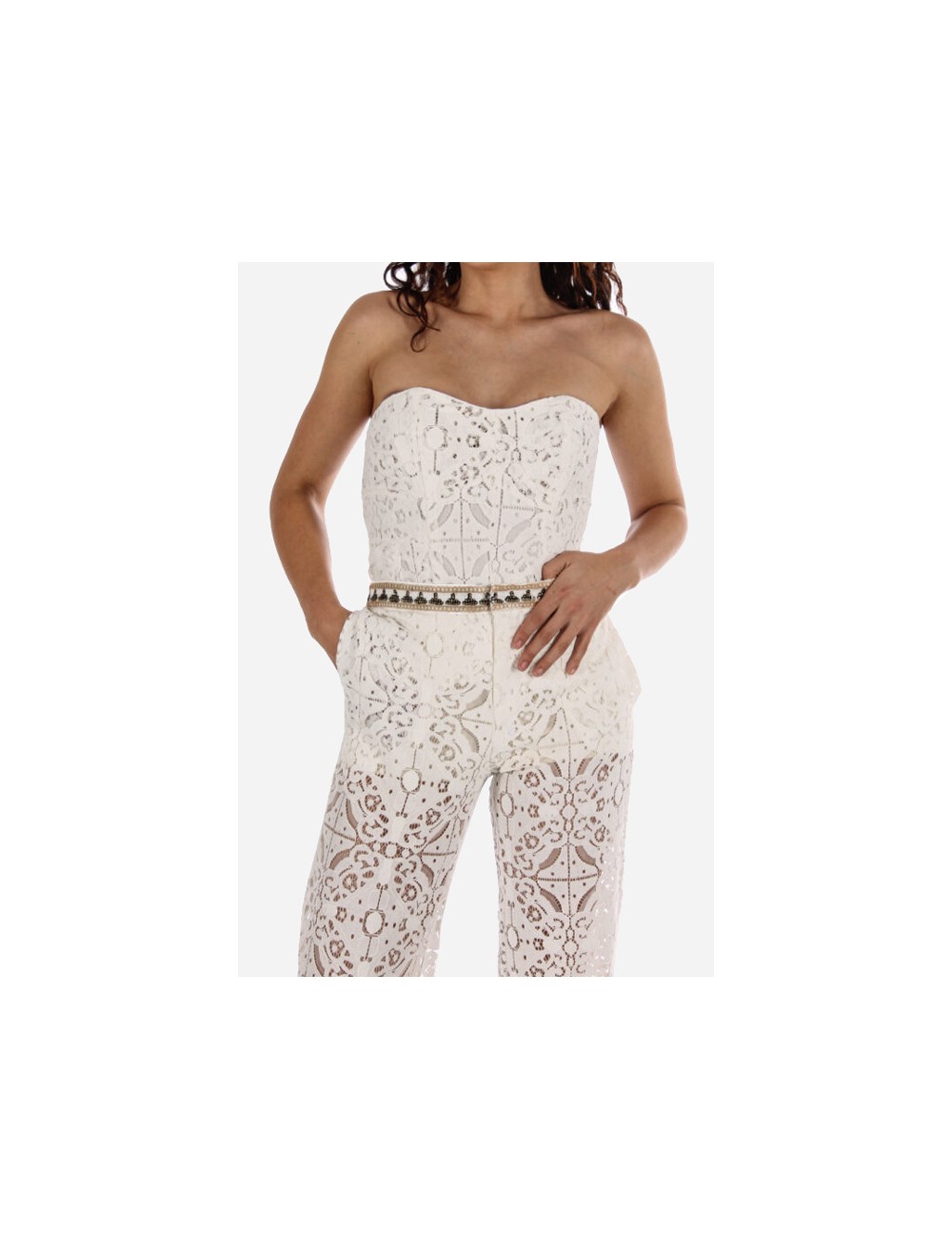 Pho firenze - top in pizzo bianco 4317069Pho FirenzePassioni Boutique