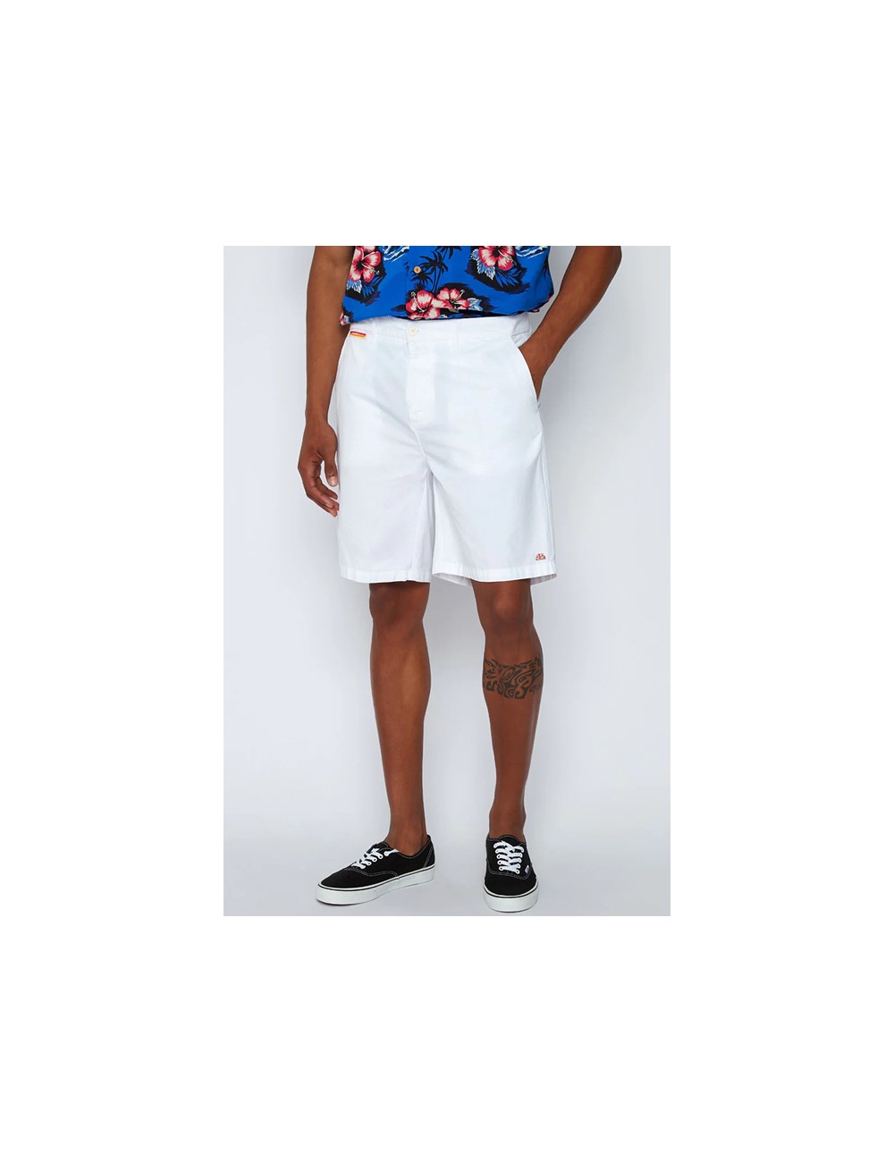 Sundek - walkshort cotone popeline off-white m231wkpp900 03900SundekPassioni Boutique