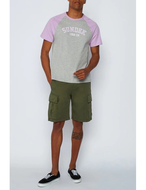 Sundek - walkshort cotone popeline off-white m231wkpp900 03900SundekPassioni Boutique