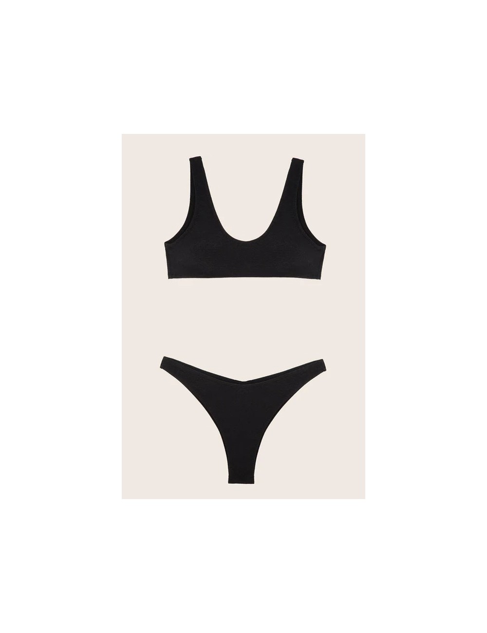 Effek - bikini top e slip americano fisso visionary dose fk24-v005bk neroFKPassioni Boutique
