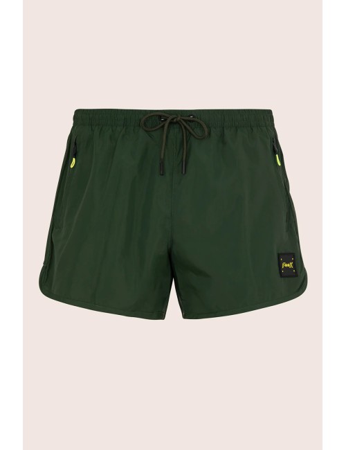 Effek - short corto con zip laterali fk24-2003bu bluFKPassioni Boutique