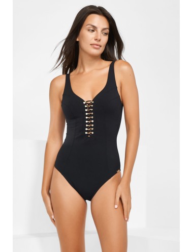 Top spalla larga in cotone e modal perfect line cotton vobt67380 blackOrobluPassioni Boutique