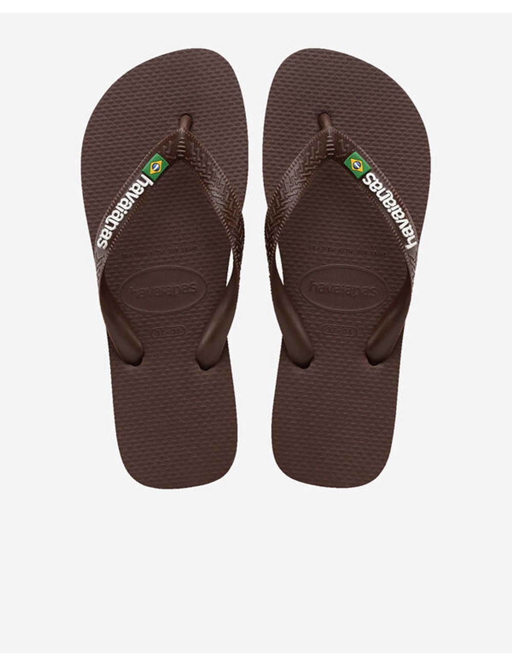Brasil logo dark brown/whithe 4110850.2673 m18HavaianasPassioni Boutique
