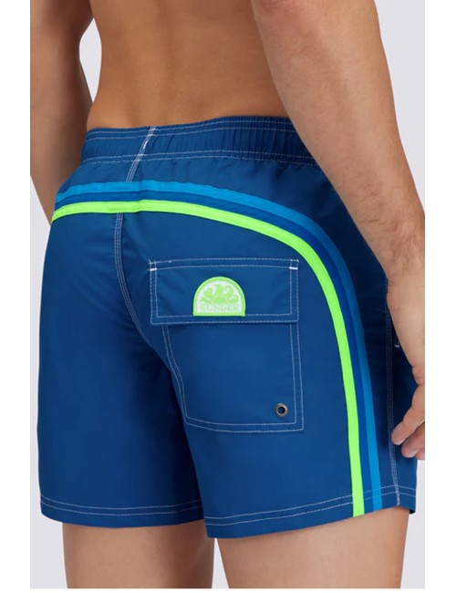 Boxer mare vita elastica iconic taffeta pine 01 m504bdta100 55101SundekPassioni Boutique