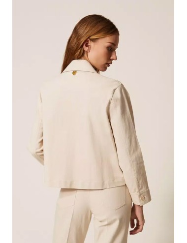 Twinset - giacca in bull con frangeTwinsetPassioni Boutique
