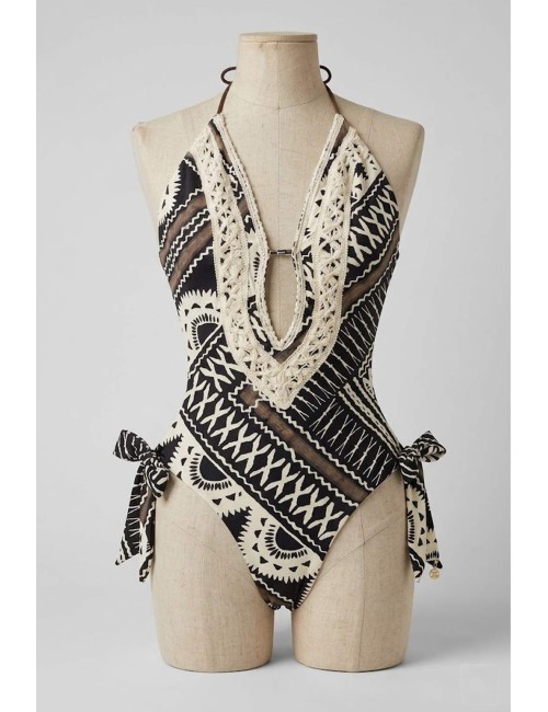 Miss bikini - borsa mare con passamaneria v6006a tex mix whiteMiss BikiniPassioni Boutique