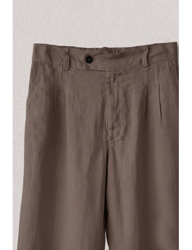 Athoa - bermuda con plisse ath.ss6.bs511 fangoAthoaPassioni Boutique