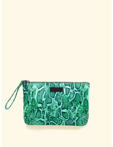 Effek - donna mini pochette fk fantasia snake verde fa26-sw0130x04