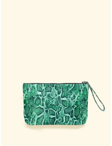 Effek - donna mini pochette fk fantasia snake verde fa26-sw0130x04