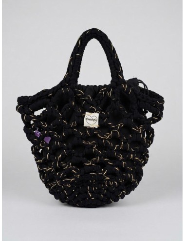 Effek - donna mini bag fk paglia black manico rigido tracolla fa26-sw0025bkFKPassioni Boutique