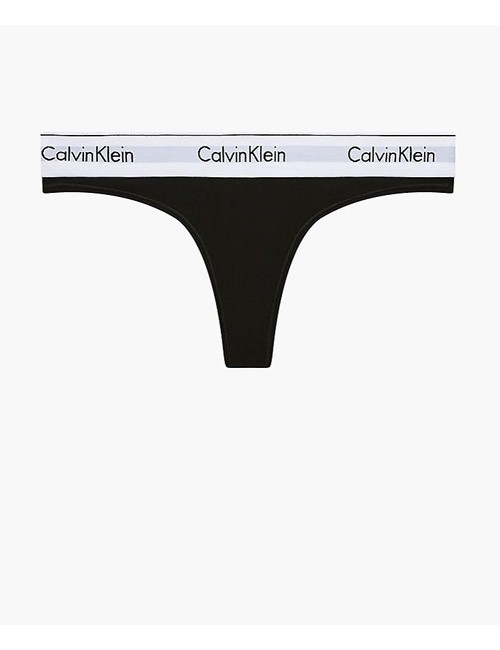 Ck - perizoma cotton  0000f3786e 001 neroCalvin Klein DonnaPassioni Boutique