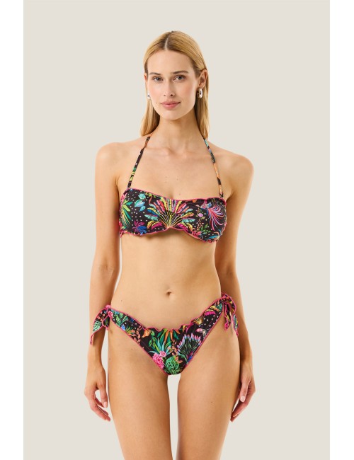 Donna bikini fascia 4giveness patch animalier slip frou frou4GivenessPassioni Boutique