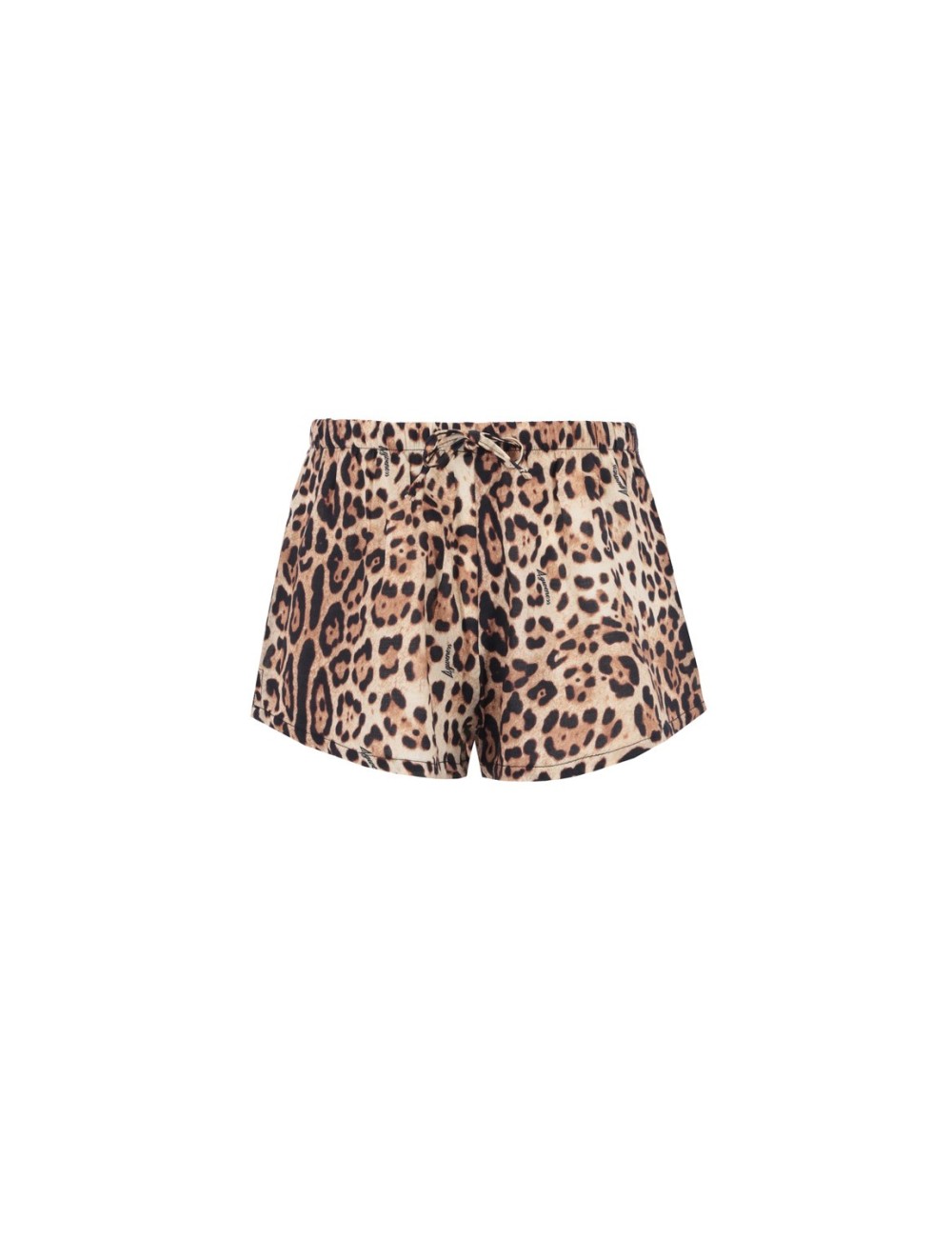 Bimba short 4giveness leopard in mussola con coulisse 4-16 anni4GivenessPassioni Boutique