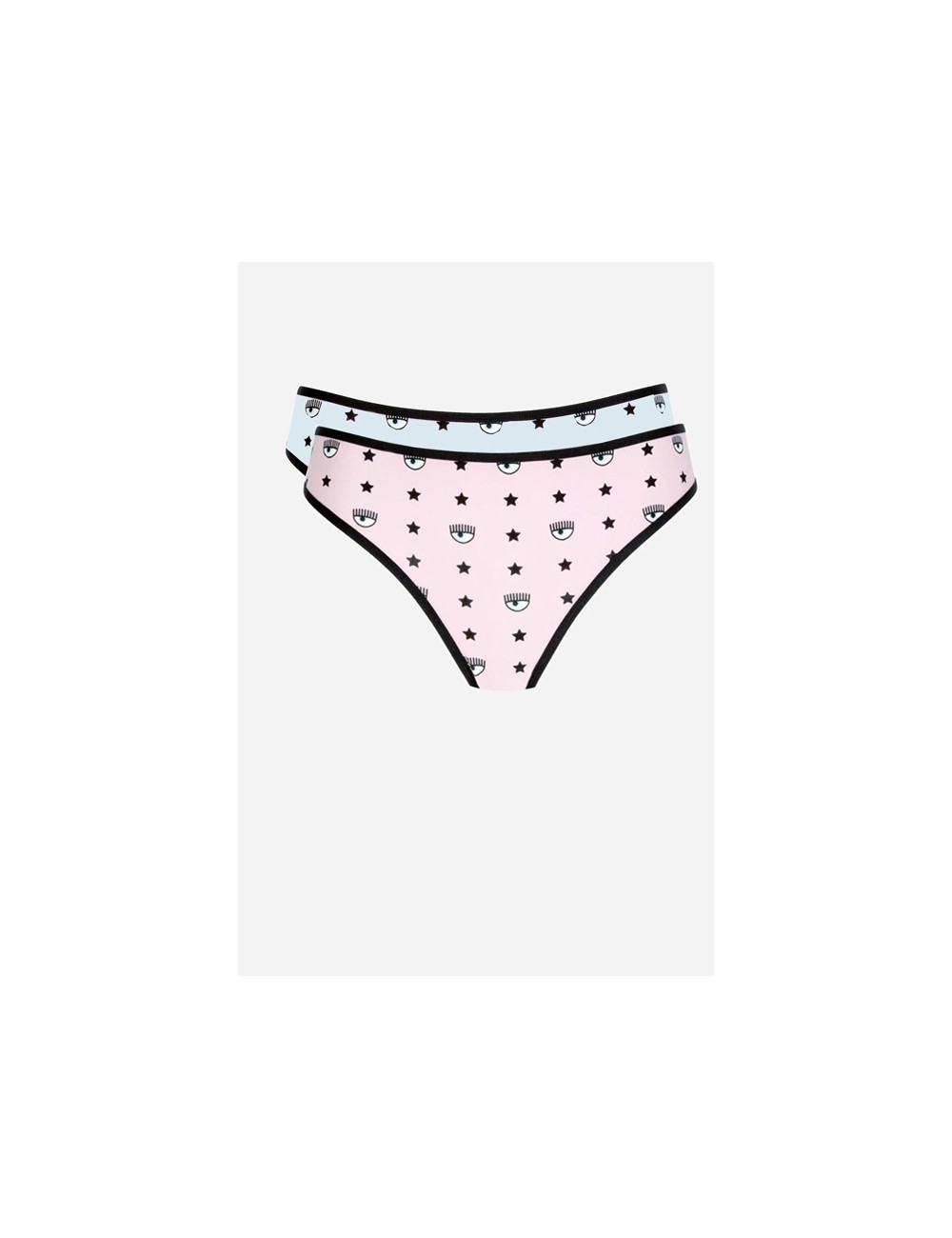 Chiaraferragni - slip brasiliano bipack 4728 3226 3242 azz/rosaChiara FerragniPassioni Boutique