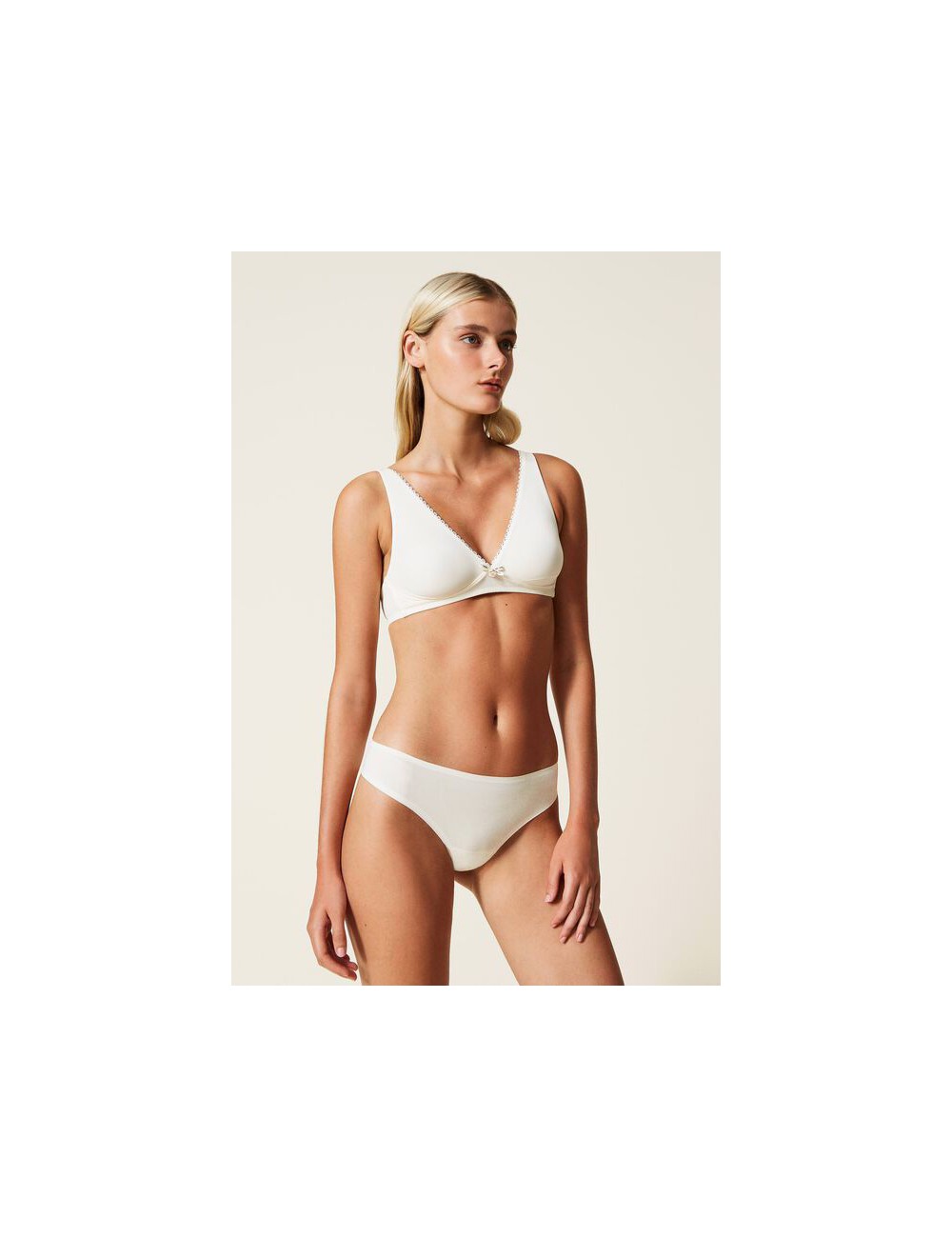 Twinset - brasiliana avorio chiaro 222li6b77 0018cTwinsetPassioni Boutique