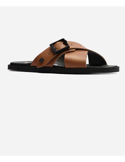 Kianid - sandalo scamosciato incrociato knd009u v3 cuoioKianidPassioni Boutique